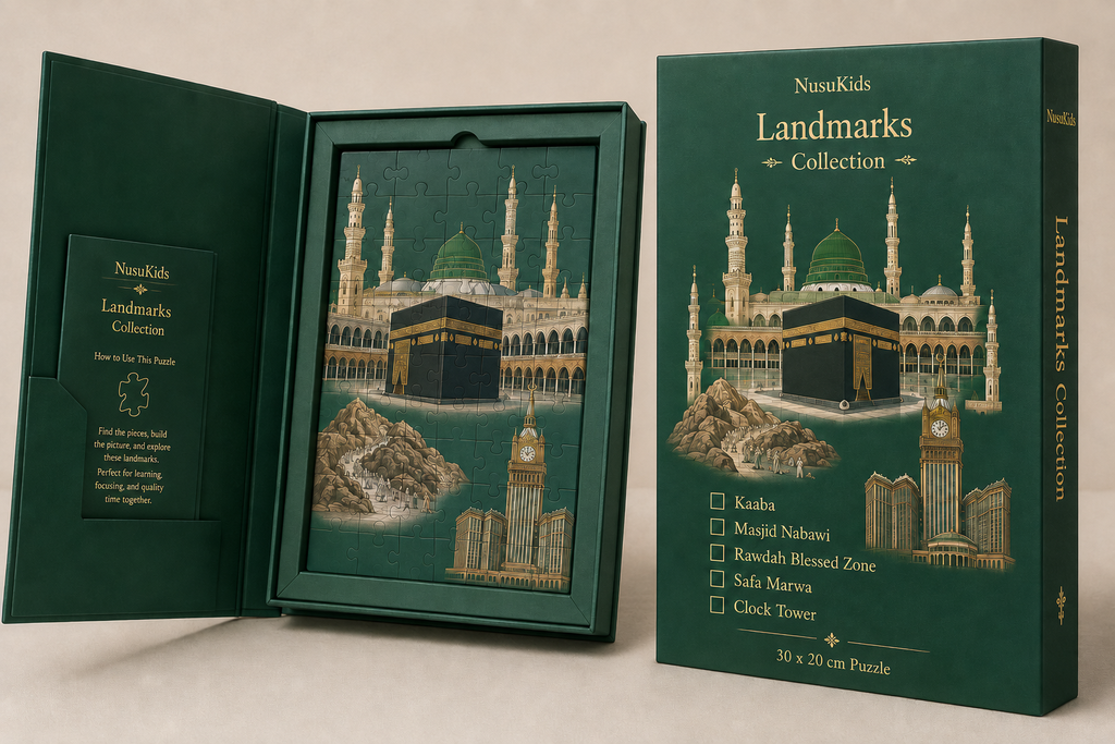 Holy Kaaba with Mataf 2D Jigsaw Puzzle