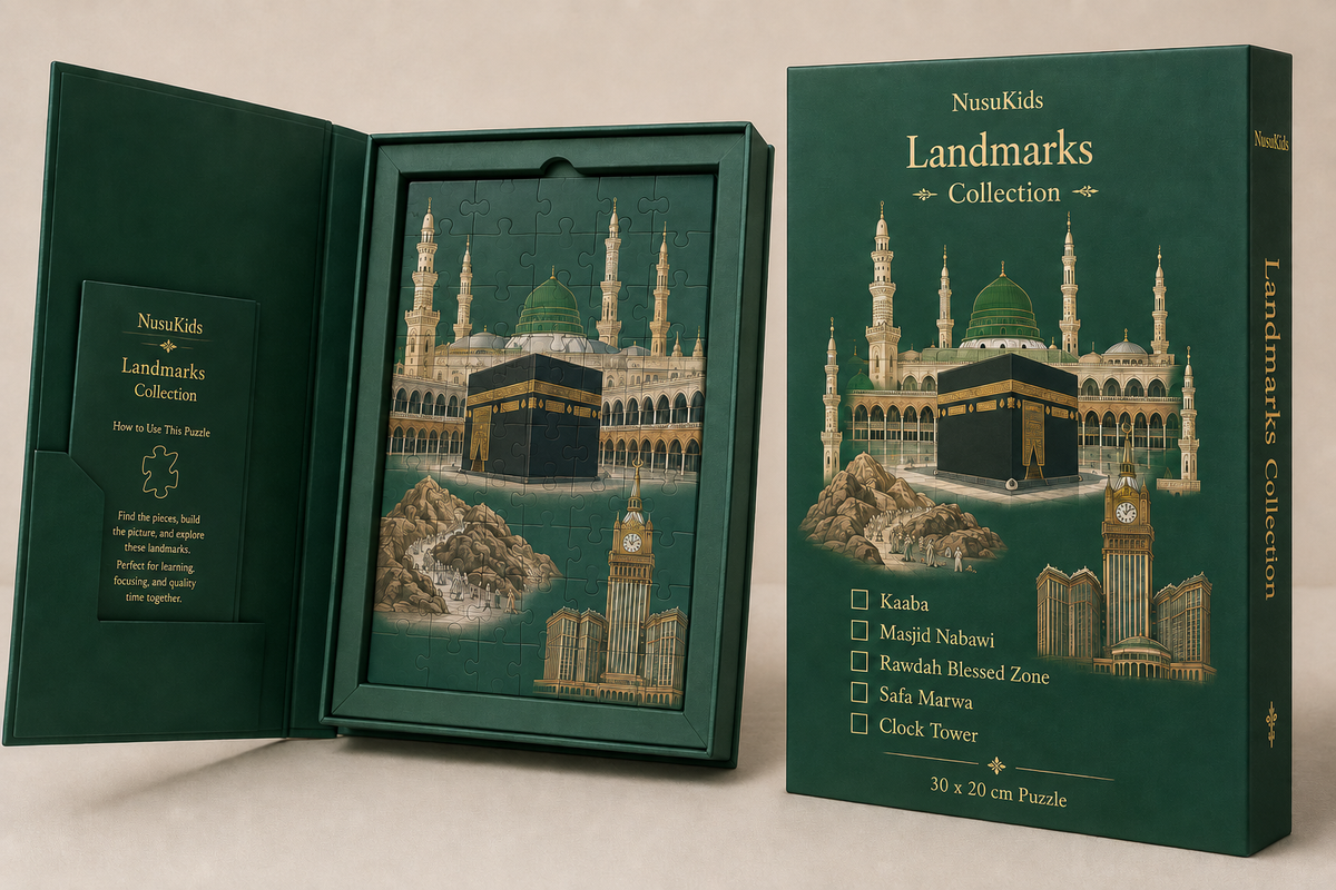 Holy Kaaba with Mataf 2D Jigsaw Puzzle