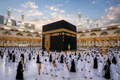 Holy Kaaba with Mataf 2D Jigsaw Puzzle